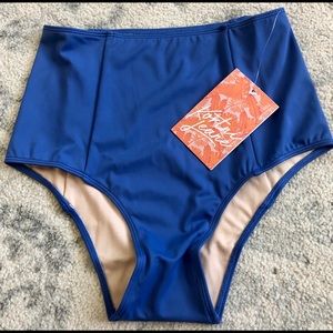 BNWT Kortni Jeane Cut High Forever Blue XSMALL